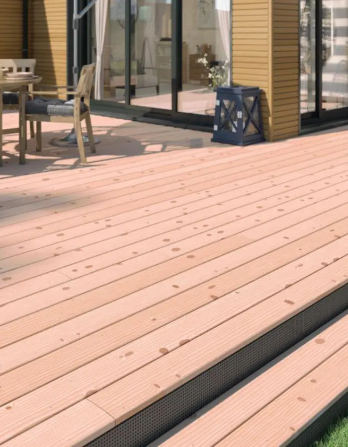 Terrasse Douglas bombée